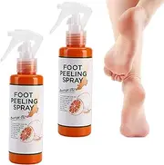 Foot Peeling For Dead Skin Foot Peeling Spray Orange Oil foot care tool natural essence for rough heels dry toe skin and calluses(2pcs)