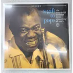 路易斯阿姆斯壯 LOUIS ARMSTRONG 真情獻禮: 多美好的世界啊 (黑膠LP)小號(小喇叭) 全新進口正版