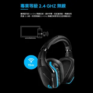 Logitech 羅技 G933s 無線 RGB電競耳機麥克風 電競耳機 無線耳機 耳罩式 靜音麥克風 LOGI061