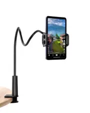 Tablet Phone Stand Holder for Reading in Bed, Gooseneck Mount for iPhone iPad...
