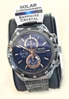 Seiko Criteria Solar Power Chronograph 100m Men's Watch SSC539P1