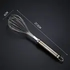304 Stainless Steel Semi-Automatic Egg Whisk Hand Push Egg Beater Blender Whisk