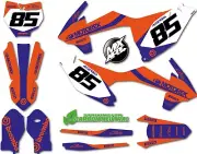 Graphics for KTM 85 SX 2013 - 2017 San Marino style full sticker kit decals