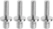 SING F LTD 4Pcs 1/4 Male to M5 Male Screw Adapter Tripod Screw Adapter Camera Screw Adapter Converter Accessories for Tripod Monopod Ball Head Light Stand