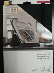 Case Logic Sure Fit Cover Case for Galaxy Tab E 9.6"/S2 9.7"/A 9.7" Black