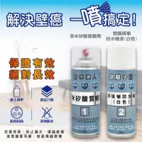 在飛比找momo購物網優惠-【防水達人】塑鋼填補防水噴漆 450ml X2罐(台灣製/修