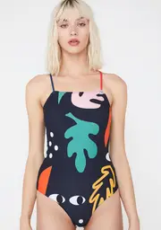 [Lazy Oaf] Big Print Swimsuit