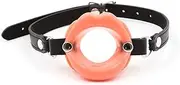 Open Mouth Gag Silicone Lips Oral Toys Couples Restraint BDSM Adult Sex Toy S+M Flesh