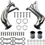 Long Tube Headers Compatible with 1966-1987 Chevy GMC Blazer Suburban C10 C20 C30 K10 K20 K30 Trucks 283-400 Small Block V8