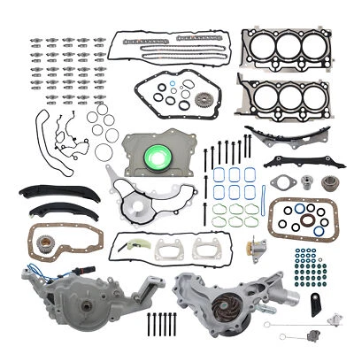 For Dodge Jeep Ram 3.6L V6 2011-2015 Pentastar Engine Rebuild Kit Timing & Pumps