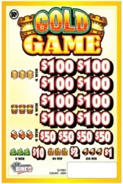 NEW .50c pull tickets**CLEARANCE SALE** GOLD GAME .50c - Instant Tabs