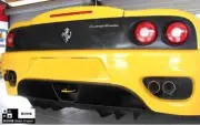 Carbon Fiber Challange Stradale Rear Diffuser For Ferrari 360 Spider Modena (for: Ferrari)