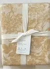 Pottery Barn SORREL TOILE Duvet King/California King Harvest Gold NWT