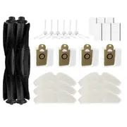 For T1 Pro / T1S Pro Spare Part Accessories Robot Vacuum Roller Brush Hepa Filter Mop Cloth Rag Dust Bags As Shown