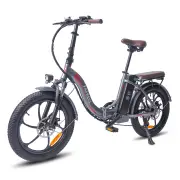[EU DIRECT] FAFREES F20 PRO Electric Bike 36V 18AH Battery 250W Motor 20x3.0inch Tires 25KM/H Top Speed 120-150KM Max Mi