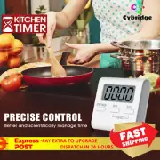 LCD Digital Kitchen Timer With Loudly Alarm Stopwatch Countdown Battery Included