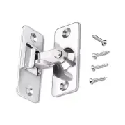 90 Degree Stainless Steel Latch Safety Right Angle Sliding Door Latch Lock Part