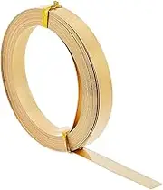 6m Brass Craft Wire, Flat Brass Wire 8mm Wide Thin Brass Strips for DIY Jewellery Making, Jewellery Wire for Wrapping Gemstones