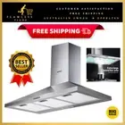 Devanti Range Hood Rangehood 900mm 90cm Kitchen Canopy Stainless Steel NEW (AU)