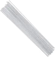 26 Gauge White Floral Wires 16 Inch Stem Wires for Florist Crafts Making 100 Pac