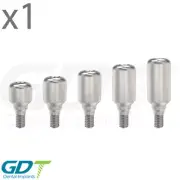 Healing Cap Ø3.8mm - Narrow platform, Int Hex Dental Fixture Prosthetic