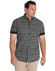 [Johnny Bigg] Reginal Stretch Shirt in Black