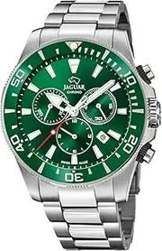[JAGUAR] J861/4 Executive Collection Watch 43.5 mm Green with Steel Strap for Men