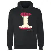 Disney Princess Colour Silhouette Snow White Apple Hoodie - Black
