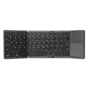 XtremeMac Foldable and rechargeable bluetooth keyboard with integrated TouchPad