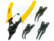 4pc Combination Circlip Snap Ring Plier Internal External ORing C-Clip