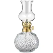 Glass Kerosene Lamp Fragrance Decor Candle Holder Oil Lantern Lanterns