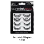 Ardell Lightweight with KNOT-FREE Invisiband Fauxmink Wispies - 4 Pairs