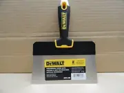 DEWALT DXTT-2-190 Drywall 8" Taping Knife W/ Stainless Steel Big Back Blade NEW