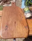 VERY Resinous True Old Growth Sinker Cypress Wood Bread Cheese Charcuterie Board