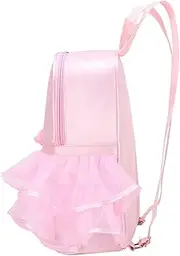 Generic Dance Bag Backpack for Tutu Bags Ballet Dance Backpack Dancing Bags for Skirt Ballet Shoes Cosmetic Bag Backpack Ballet Accessories for Pink Nylon