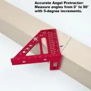 Miter Triangle Ruler Angle Scriber Tool for Measurement Marking Construction