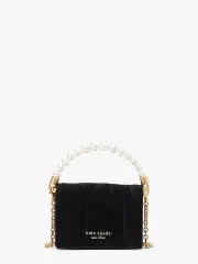 Bonbon Velvet Card Case On A Chain