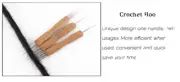 Dreadlock Crochet Hook Hair, Dread Locks Needle .75mm 1 To 3