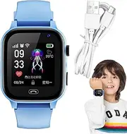 Kids Smart Watch Kids Fitness Tracker Smartwatch 4g GPS Tracker Phone Watch, Child Safety GPS Watch with Camera, Video Call Sos Waterproof Pedometer Activity Tracker for Boys Girls