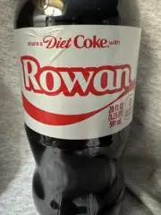 Share a Coke with Rowan 2025 Personalized Gift Coca~Cola Bottle 20oz Diet