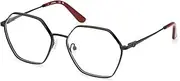 [GUESS] GU50184 001 Shiny Black 56/16/140 Women's Glasses, 001 Shiny Black, 56/16/140