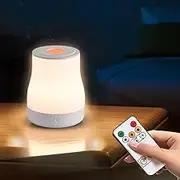Frafuo Wireless Touchable Light Night with Remote Control-Portable Table Bedside Lamp-USB Rechargeable Table Lamp for Bedroom Living Room Office and Camping