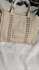 NEW Marc Jacobs THE STUDDED TOTE BAG Medium BEIGE