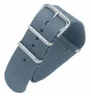 8030XX 22mm NATO Nylon Ribbon Watch Strap with S/S buckle - Various Colours
