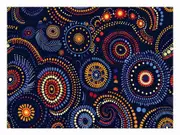 Seamless Blue Canvas Print