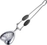 Westmark Teatime 15812270 Brewing Spoon Tea/Folding Strainer with Silicone Handles 18/8 Stainless Steel and Silicone Length 17.5 cm