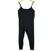 Beyond Yoga Spacedye Uplevel Midi Jumpsuit Darkest Night Sz 2X Active Lounge NWT