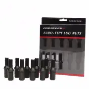 Godspeed EURO-TYPE TAPER CONE STEEL LUG NUT BOLTS 10 PIECES M12 X 1.5 35MM SHANK (for: BMW)
