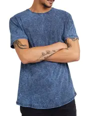 [Silent Theory] Acid Tail Tee in Navy