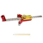 Dual-Purpose Scriber Tools Multifunctional Draw Lines & Arcs Scriber Aluminum